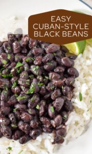 Quick Cuban Style Black Beans HD Wallpaper