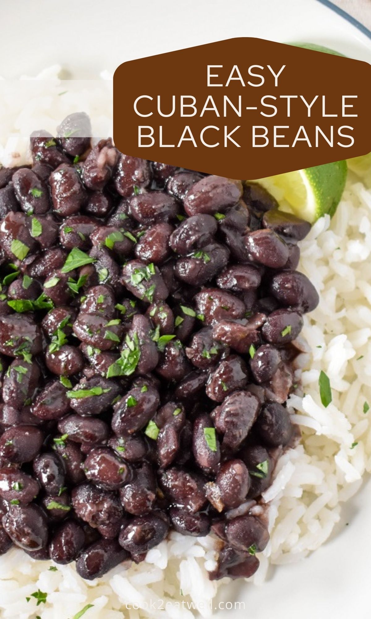 Quick Cuban Style Black Beans
