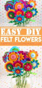 Quick , Easy Mother’s Day Gift: Felt Flowers HD Wallpaper