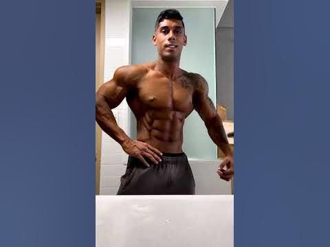 RAJA AJITH 10 weeks out to IFBB PRO SHOW #mensphysique #rajaajith