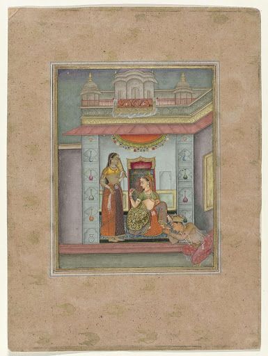 Ramakali-Ragini, Een Prinses Met Twee Dienaren - Anoniem - Google Arts &Amp; Culture
