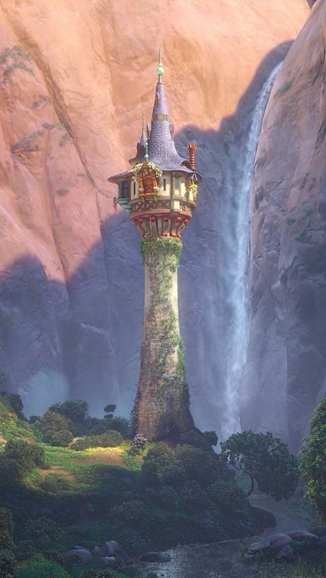 Rapunzel tower house