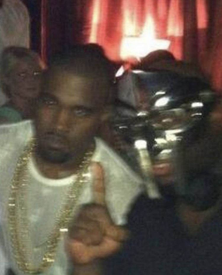 Rare Pic Of Kanye West And Mf Doom