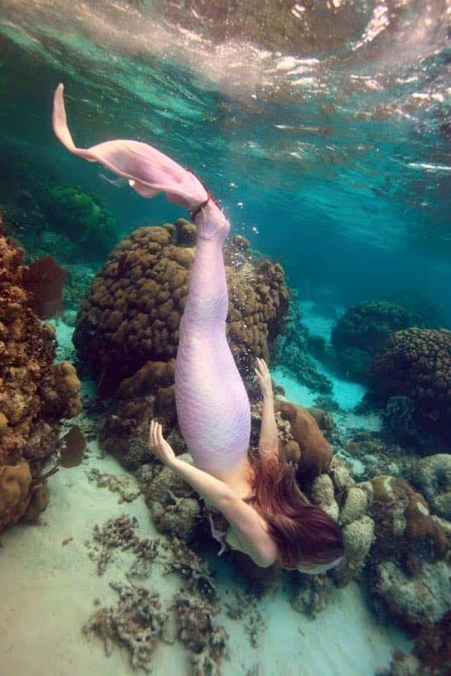 Real Mermaid Maria from Austin Texas, Owner of Sirenalia