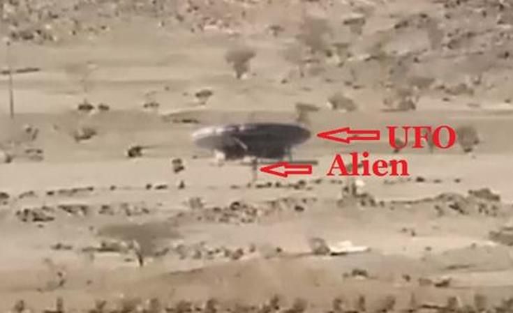 Real Ufo With Aliens Caught On Camera From Saudi Arabia