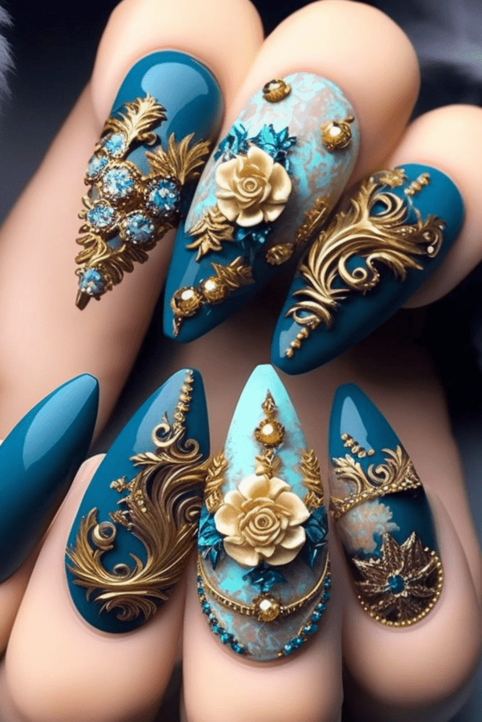 Redefine Your Style With Mesmerizing 3D Nails!