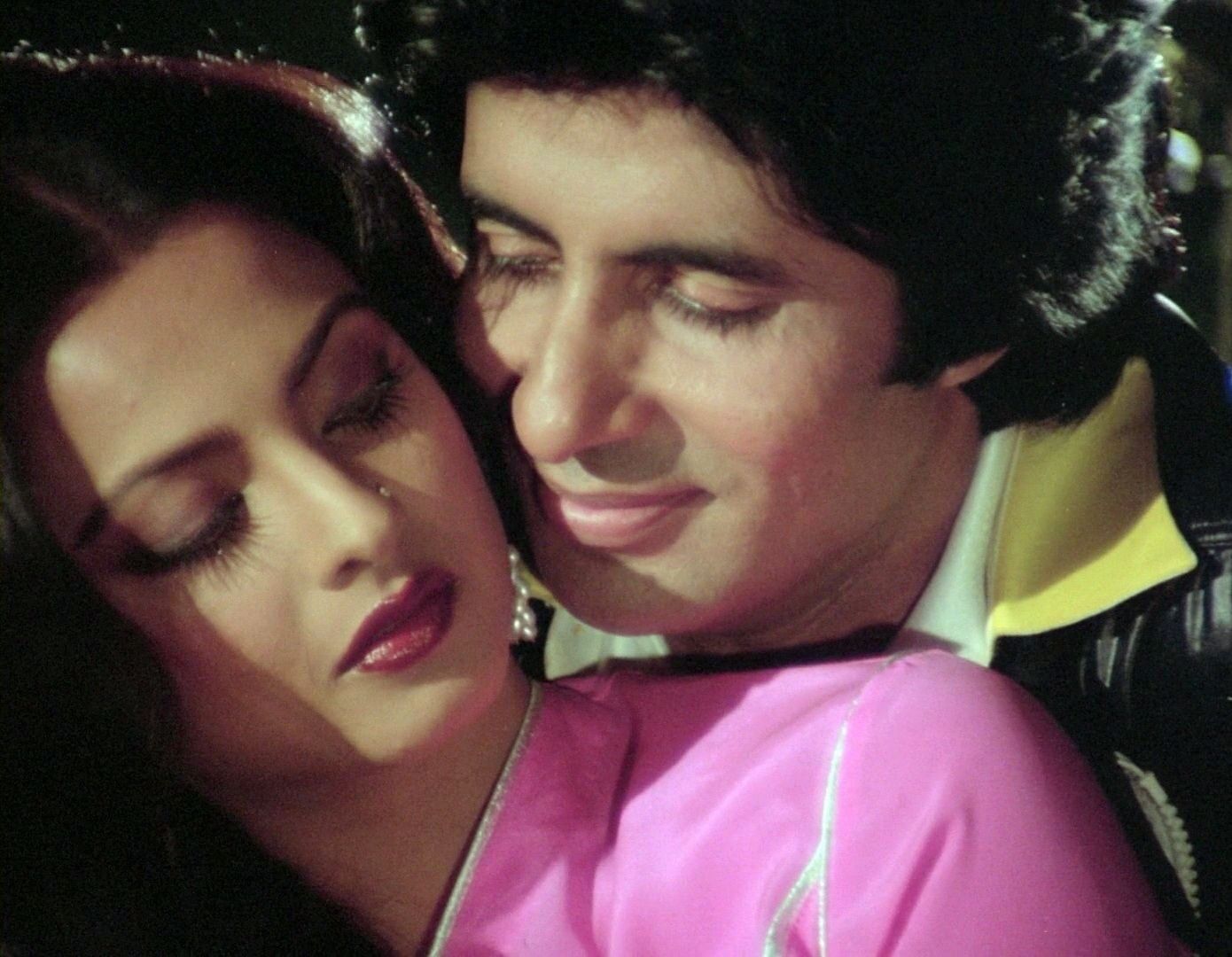 Rekha and Amitabh Bachchan
