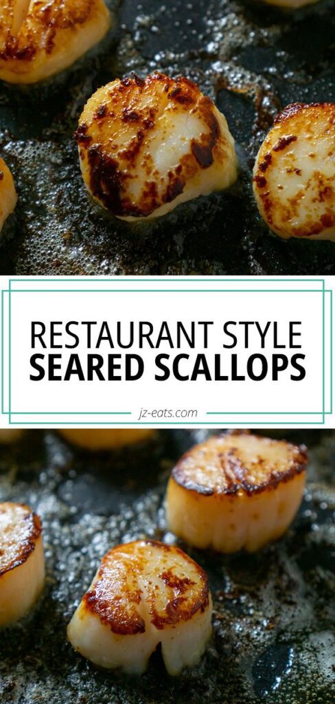 Restaurant Style Seared Scallops Images
