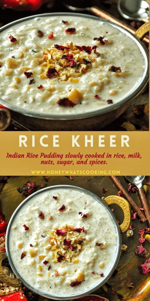 Rice Kheer Indian Rice Pudding 6 Ingredients Gluten Images