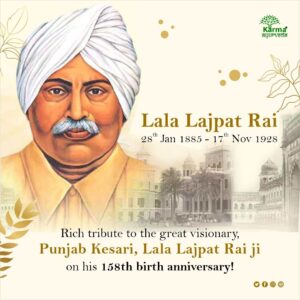 Rich tribute to the great visionary, Punjab Kesari, Lala Lajpat Rai ji HD Wallpaper