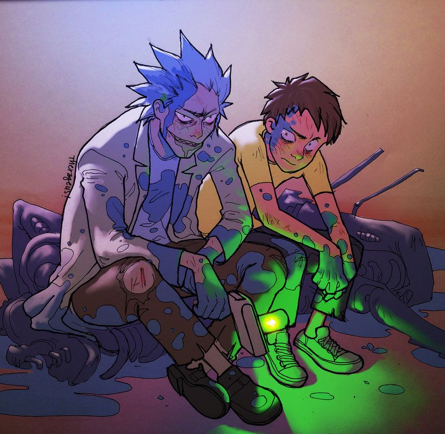 Rick and Morty fanart by therageus on DeviantArt