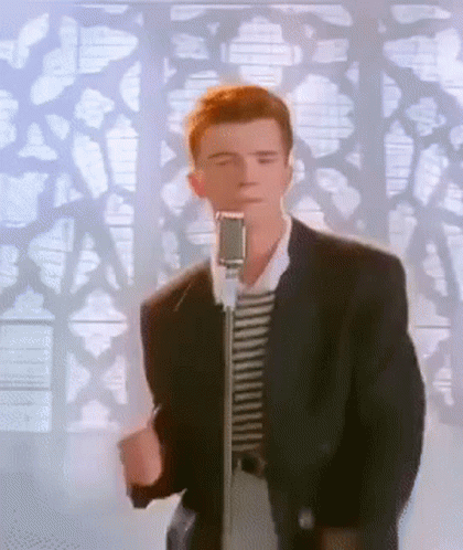 Rick Roll Rick Ashley Gif - Rick Roll Rick Ashley Never Gonna Give You Up - Disc
