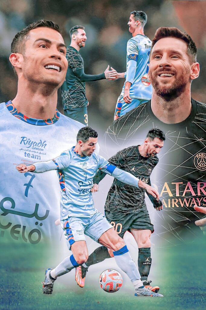 ⚽ Ronaldo × Messi ⚽