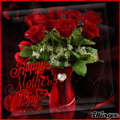 Rose Bouquet Happy Mother's Day Gif