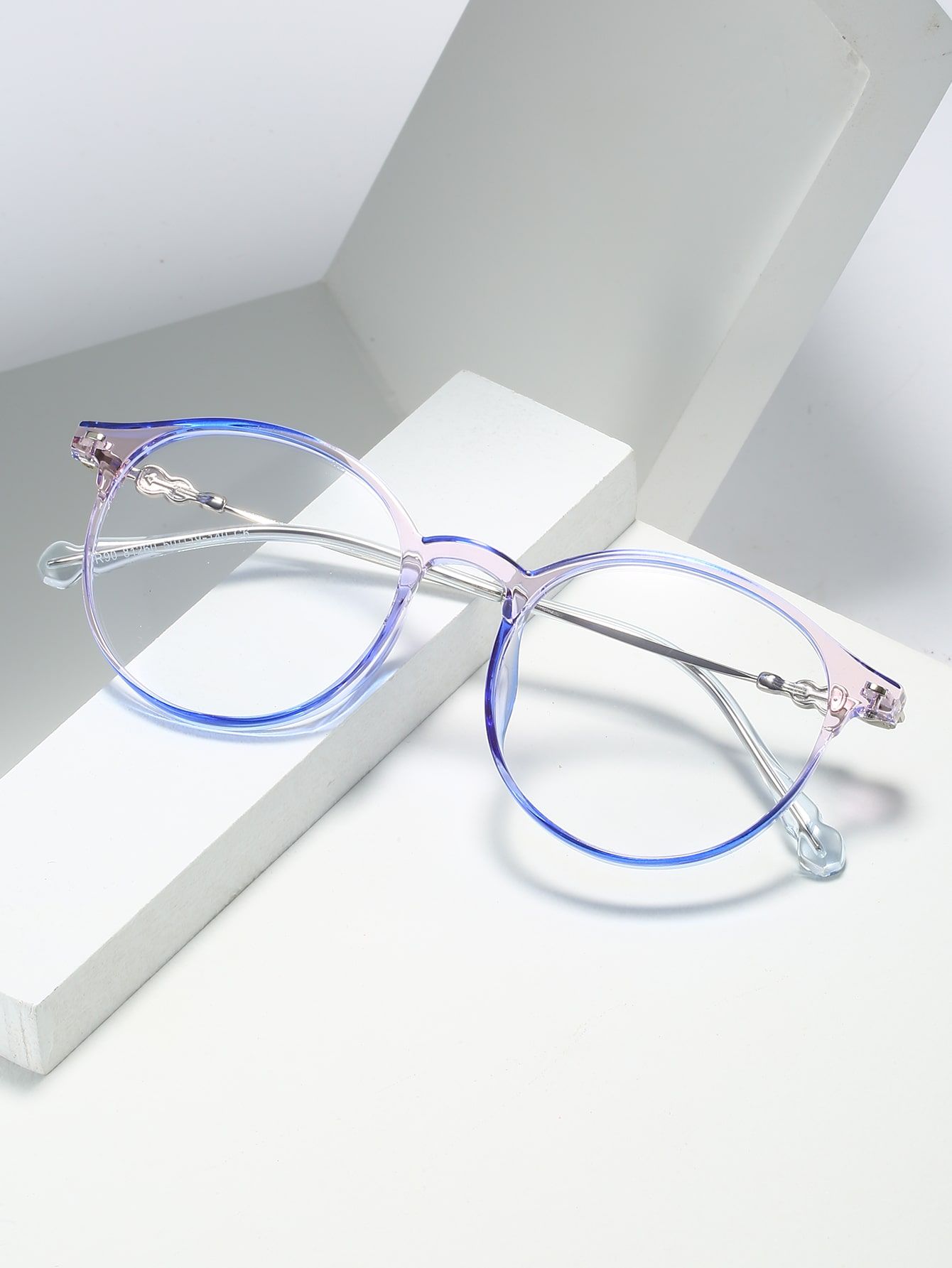 Round Frame Anti-Blue Light Eyeglasses