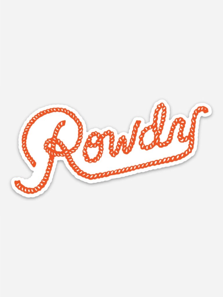Rowdy Sticker Images