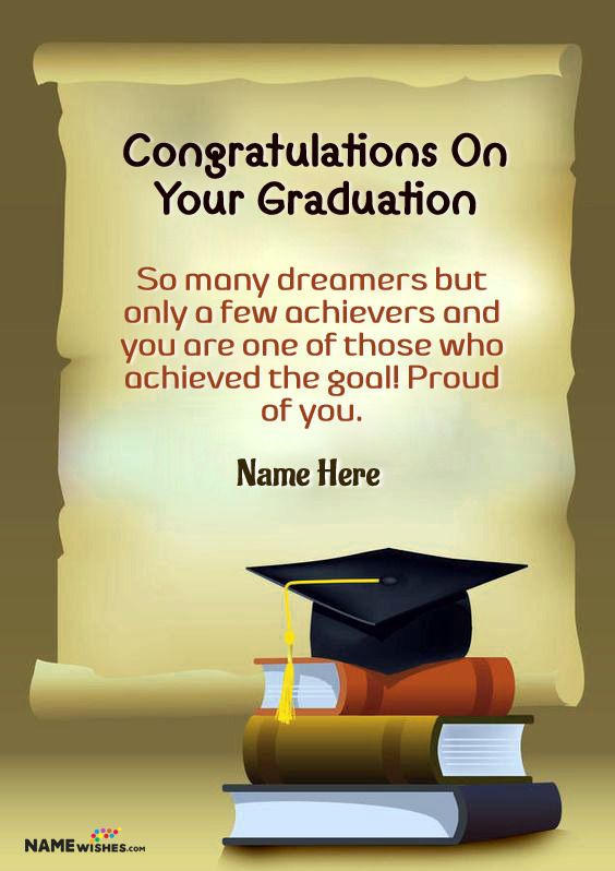 Royal Congratulations Message For Graduation With Name HD Wallpaper