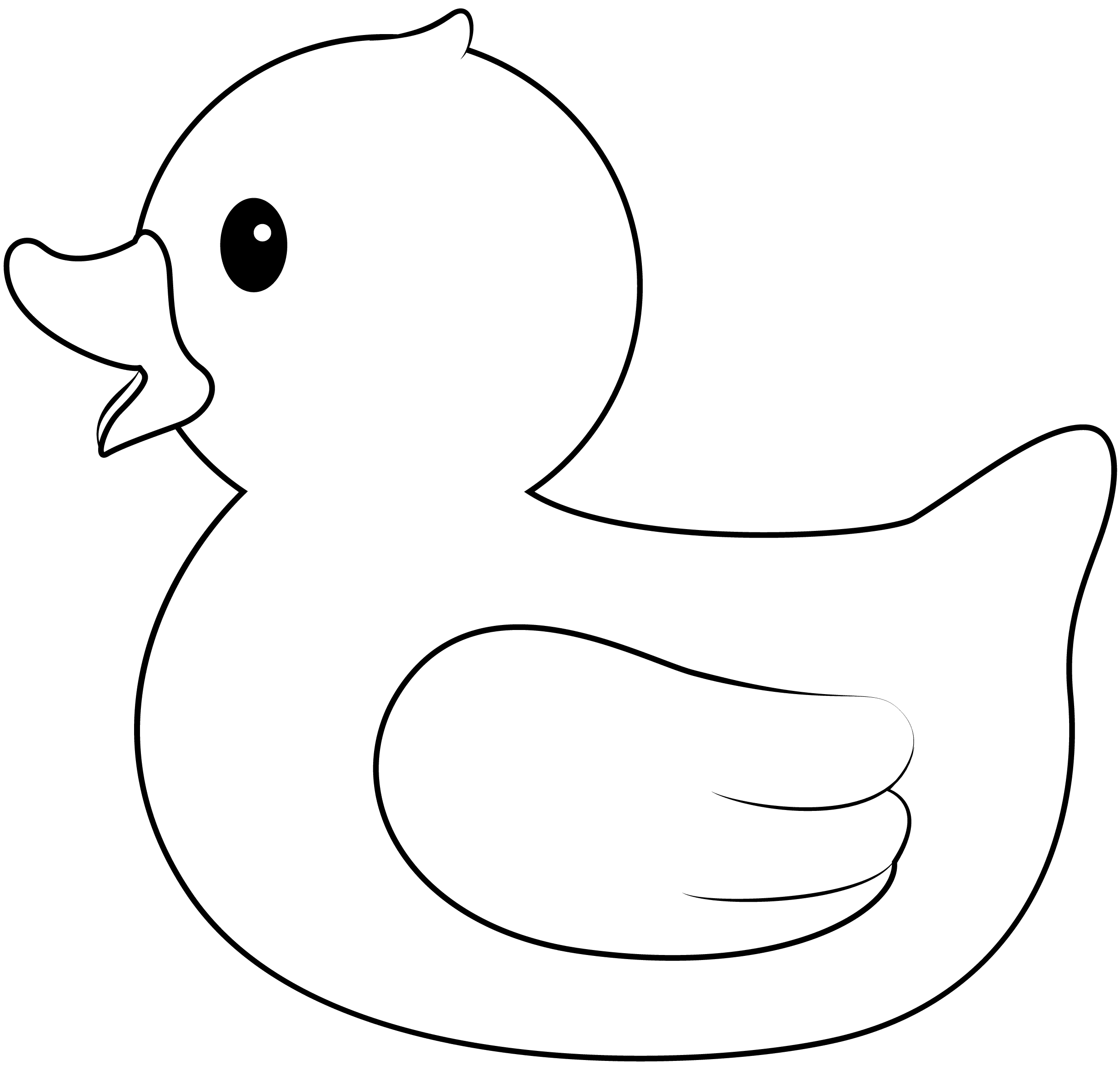 Rubber Duck Printable Template | Free Printable Papercraft Templates