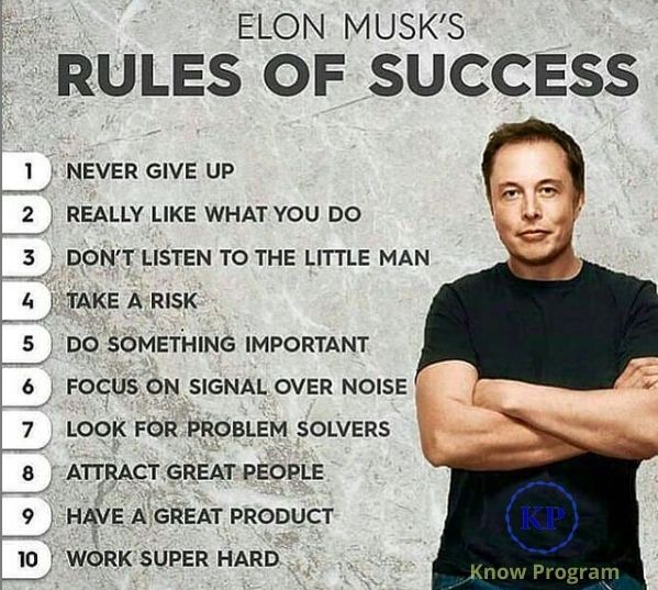 Rules Of Success