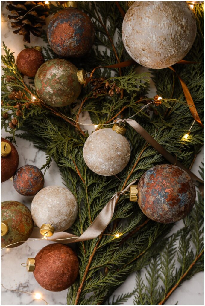 Rusty Vintage Diy Christmas Ornaments Images
