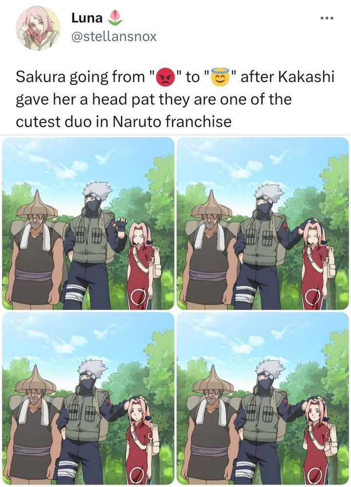 Sakura Going From To After Kakashi Gave Her