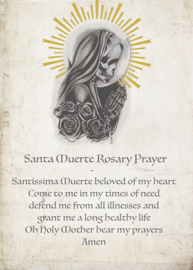 Santa Muerte Prayer