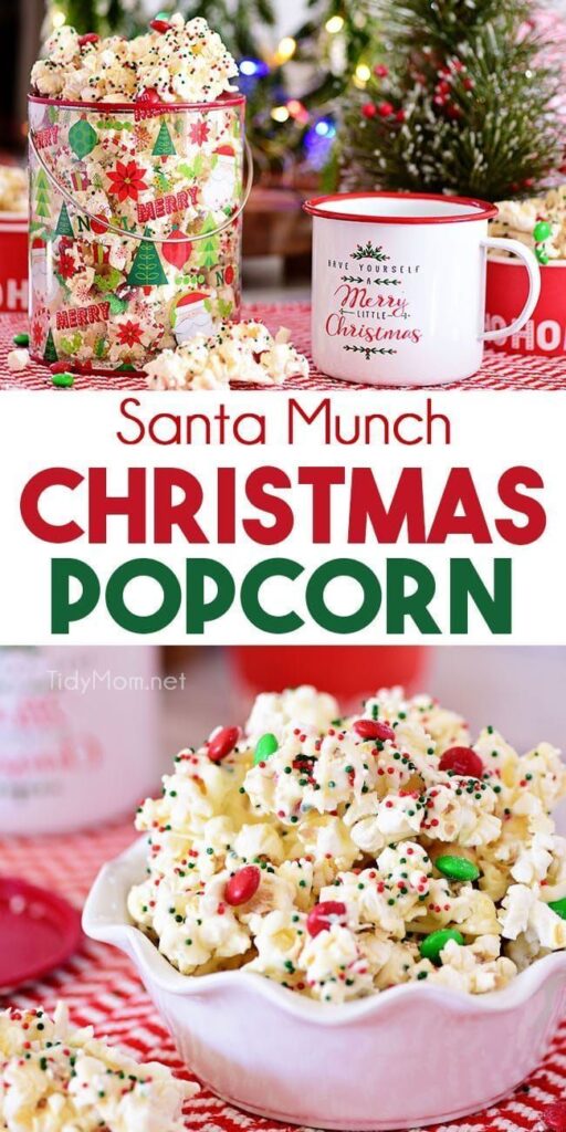 Santa Munch Christmas Popcorn Images
