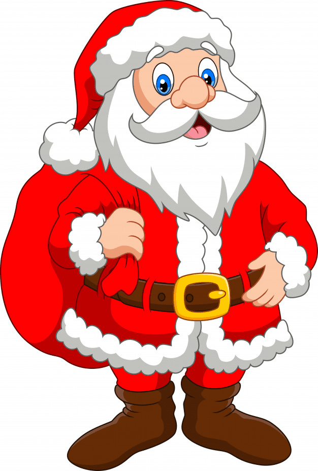 Santa claus with a sack of gifts | Download on Freepik