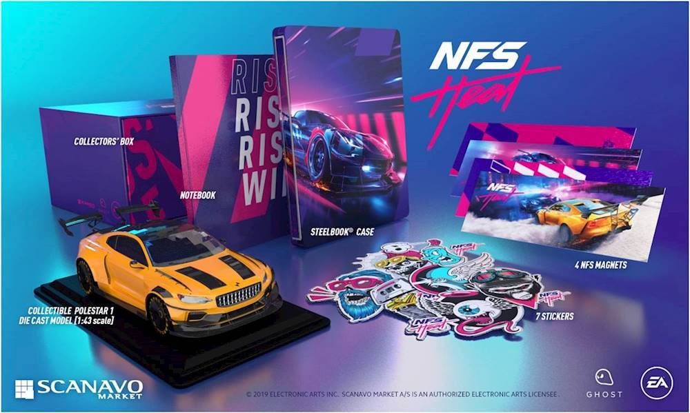 Scanavo Need For Speed Heat Ultimate Collectors Pack Images