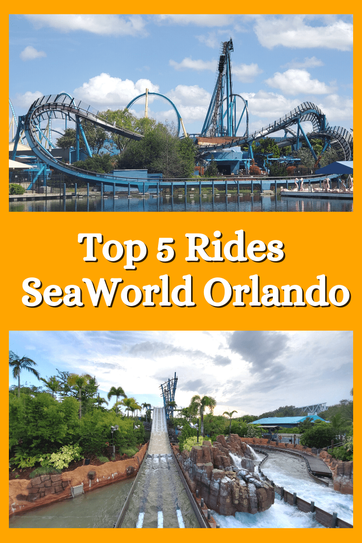 SeaWorld Orlando - Top 5 Rides (2021)