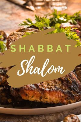 Shabbat Shalom Greeting Card Wishes Modern Printable Cards