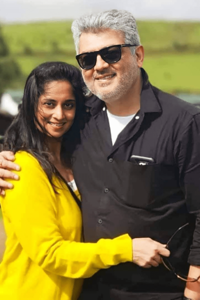 Shalini With Husband Ajith Kumar Images