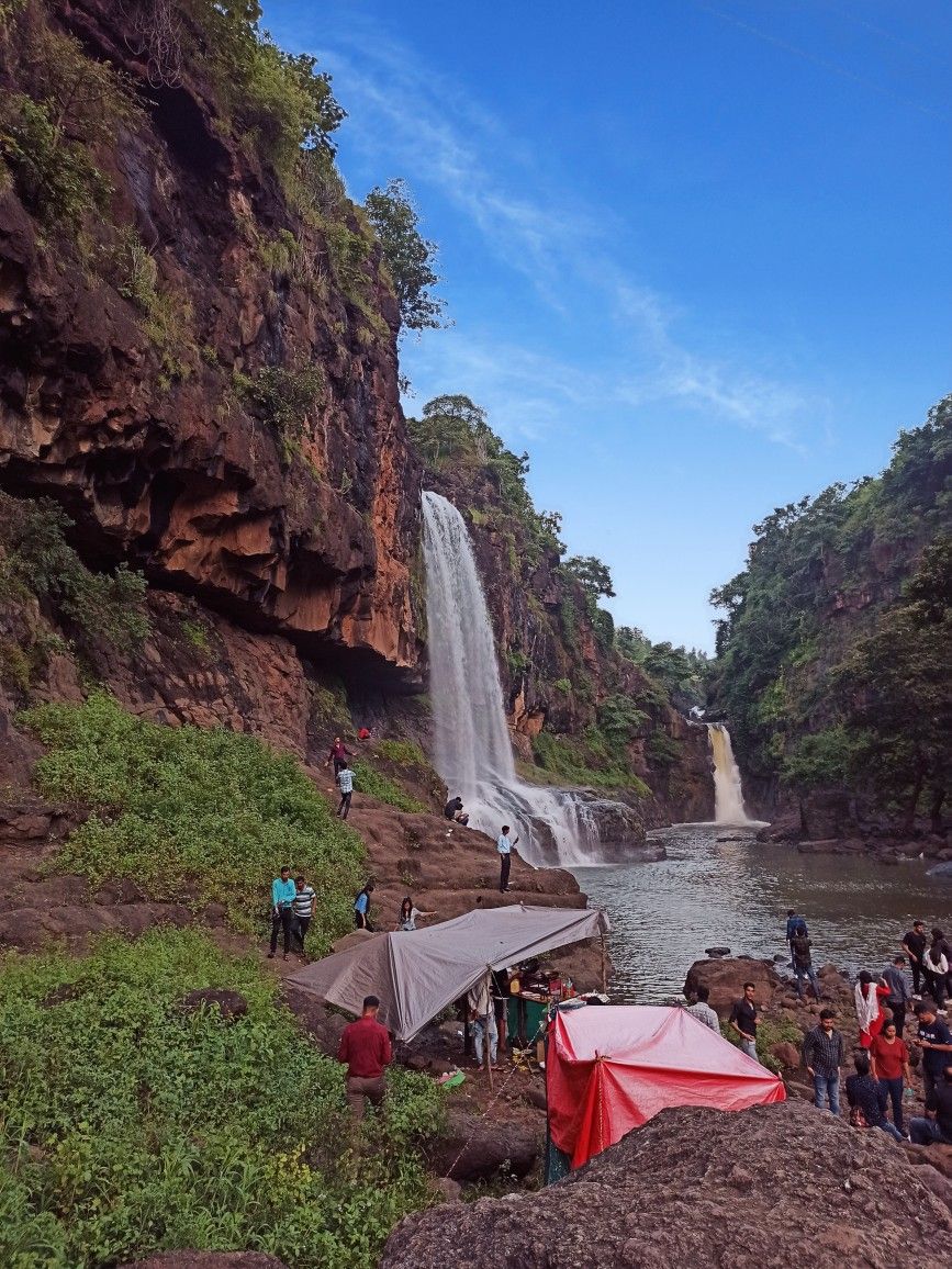 Sheetla Mata Mandir Waterfall,Indore,M,P. Images