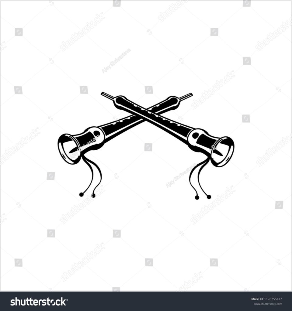 Shehnai Icon Doublereed Conical Oboe India Stock Vector (Royalty Free) 112875541