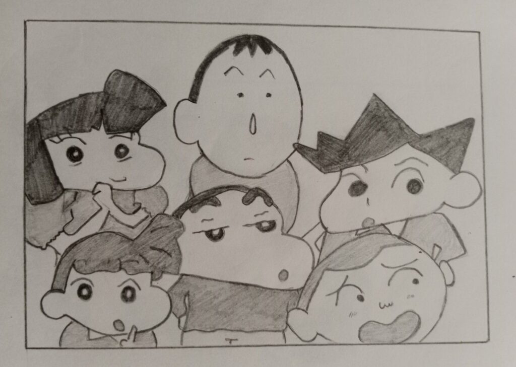 Shinchan Drawings