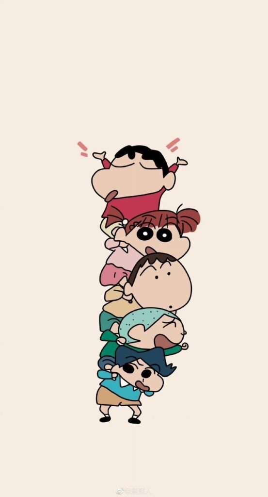 Shinchan With Kasukabe Group Members Images