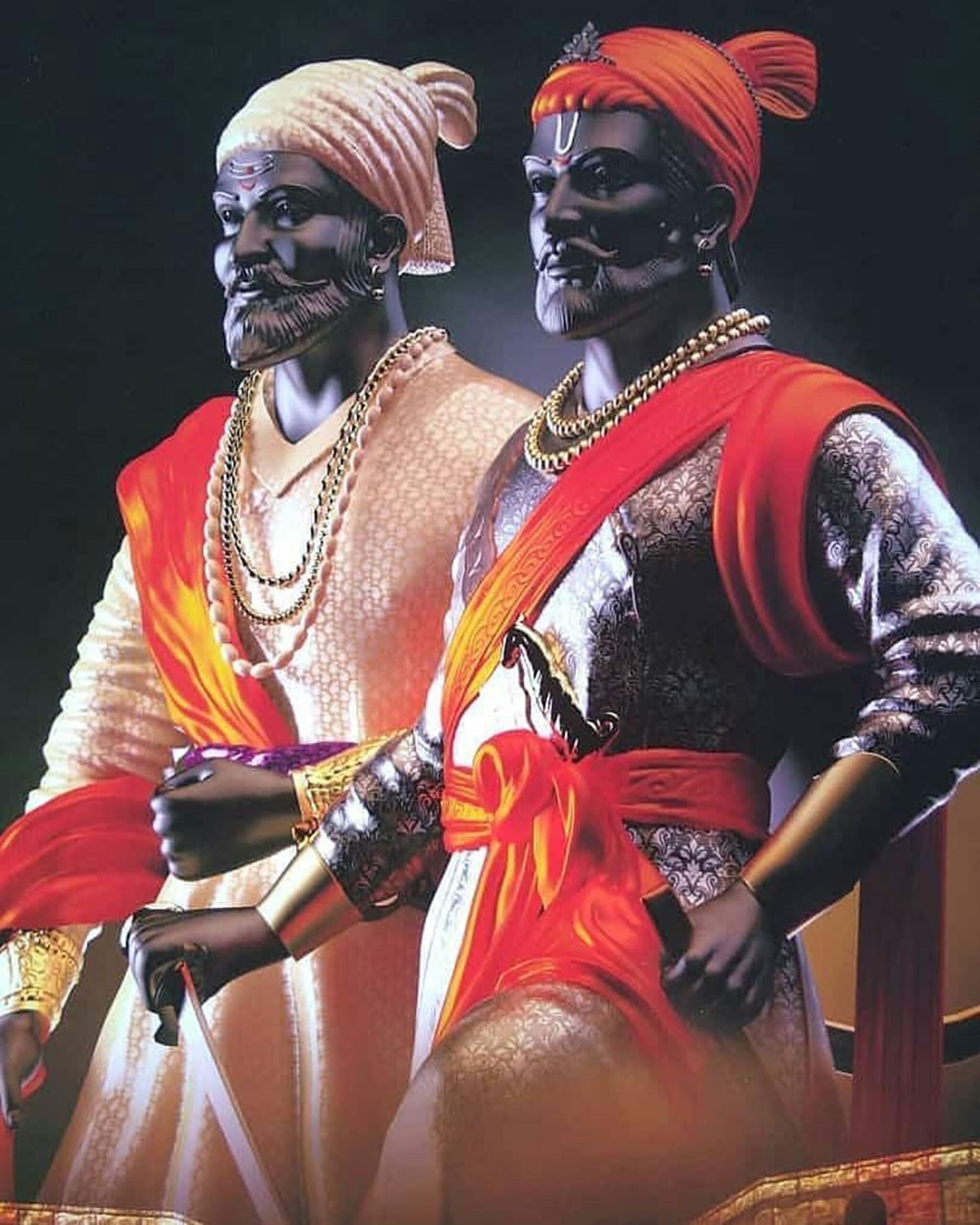 Shivaji Maharaj & Sambhaji Maharaj