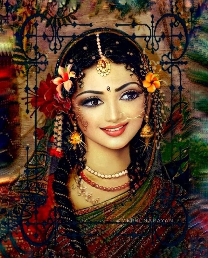 Simple And Heart Touching Smile Shri Radha Rani || Radha Rani Smile