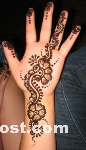 Simple Mehndi Designs 1