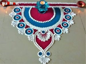 Simple Rangoli Designs 10