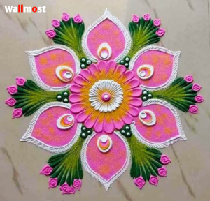 Simple Rangoli Designs 2