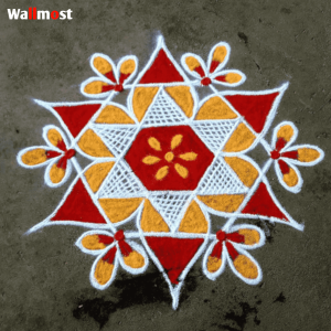 Simple Rangoli Designs 9