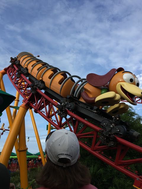 Slinky Dog Dash Ride Vehicle Disney'S Hollywood Studios Disney World