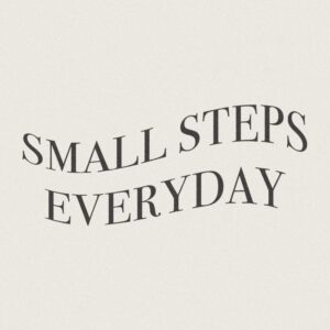 Small steps everyday HD Wallpaper