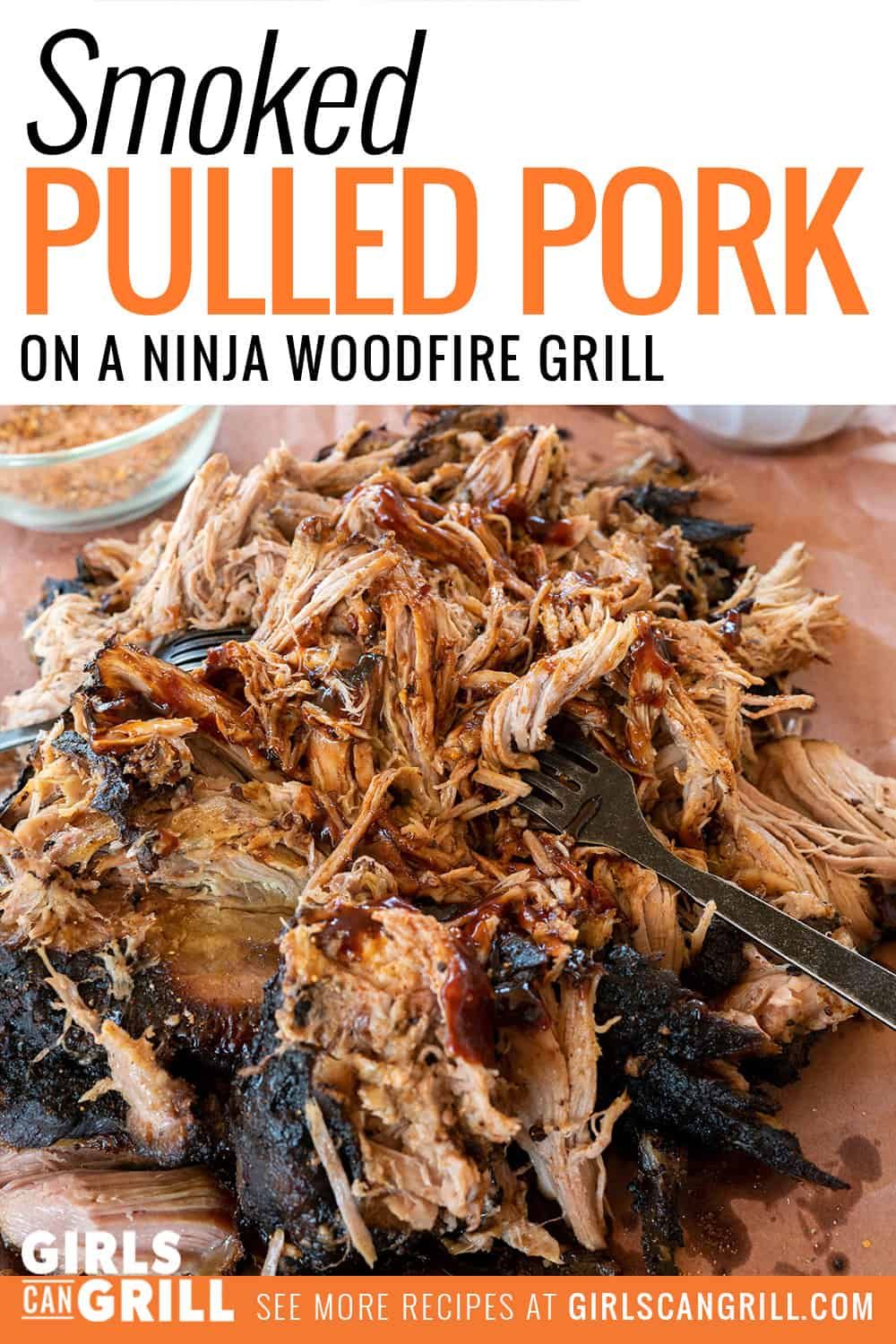 Smoked Pulled Pork on a Ninja Woodfire Grill