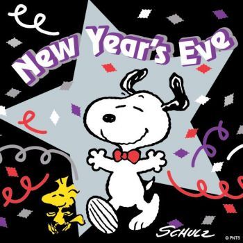 Snoopy New Year'S Eve!