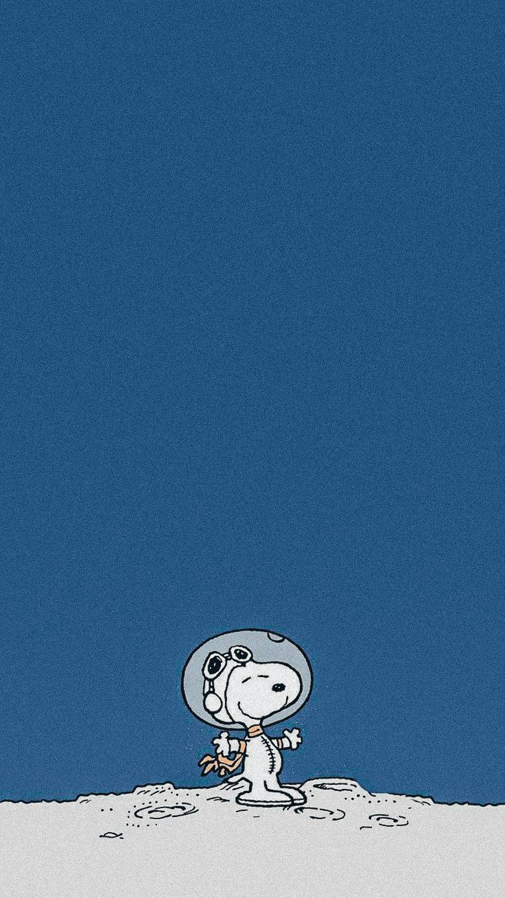 Snoopy Space Wallpaper