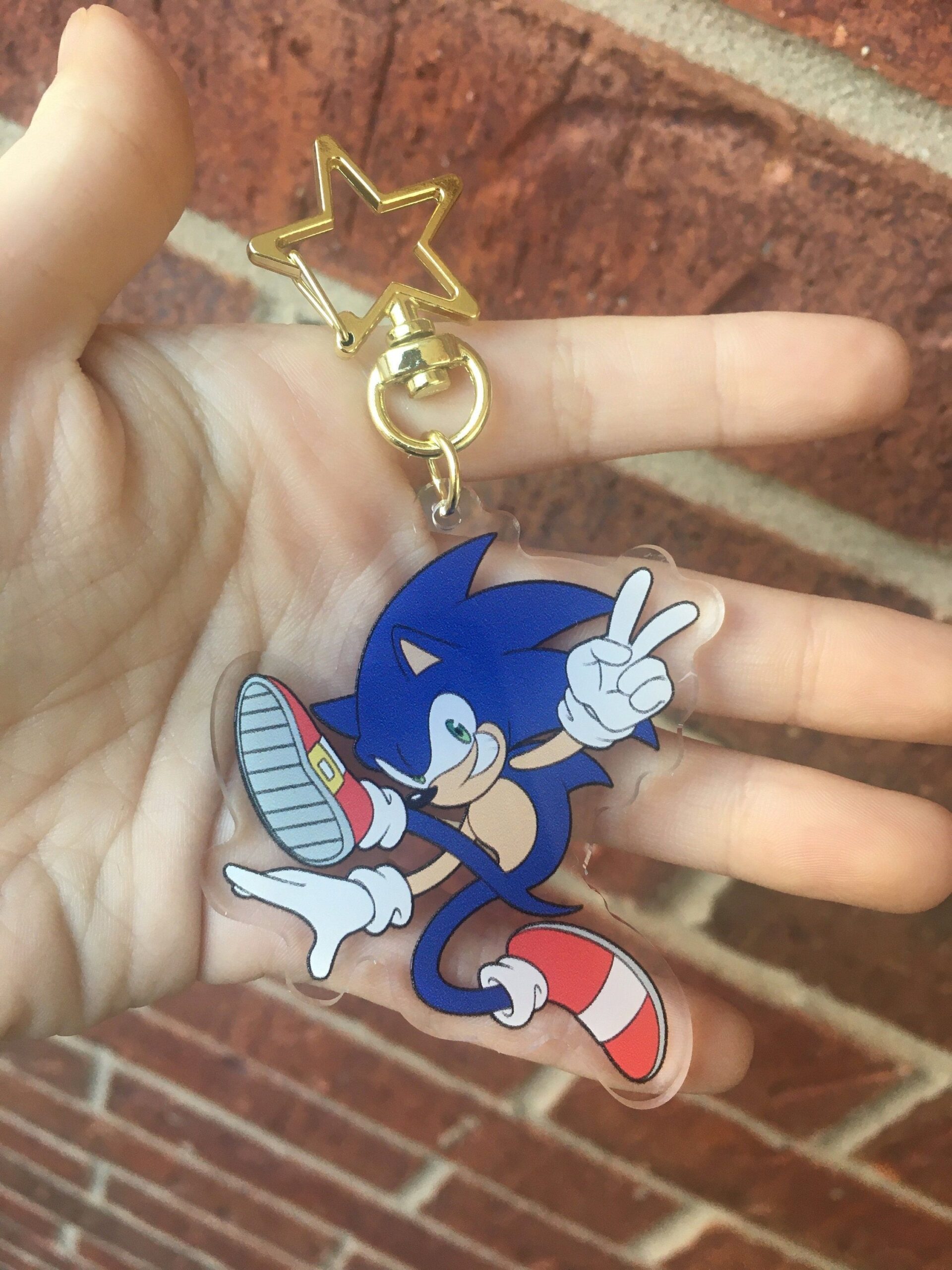 Sonic the Hedgehog 2.5 Acrylic Charm