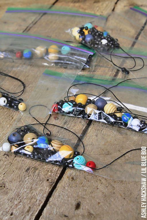 Space Craft for Kids: Solar System Necklace