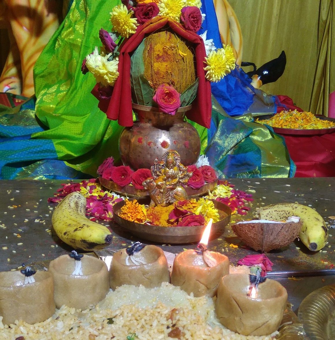 Sri Durga deviyaya Namaha HD Wallpaper
